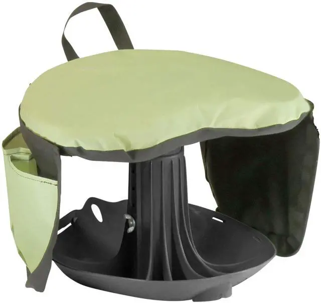 Main image of Vertex Premium Garden Rocker with Cushion, Cover and Pockets | Gardeners Work Seat Stool for Weeding Planting Tool | Made in USA | Model GB1227