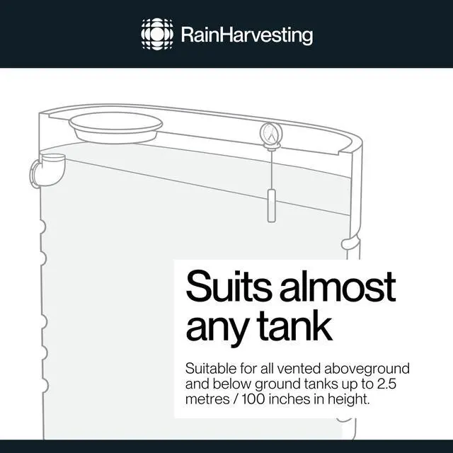 Alt view image 4 of 5 - Tank Gauge | Tank-Top Water Level Monitoring Device, For Rain Water Catching Systems