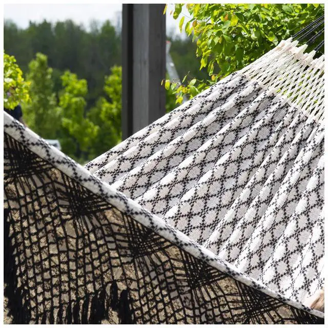 Alt view image 4 of 5 - Authentic Brazilian Luxury Hammock - 450 lb Capacity