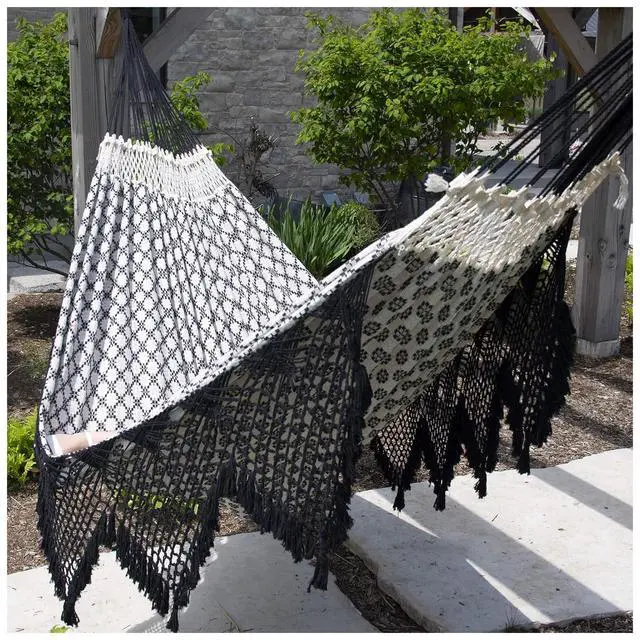 Alt view image 5 of 5 - Authentic Brazilian Luxury Hammock - 450 lb Capacity
