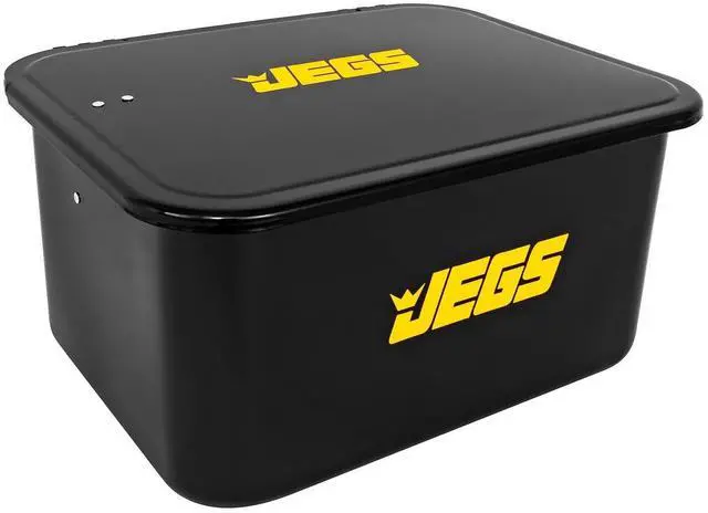 Alt view image 2 of 6 - 5-Gallon Portable Parts Washer | 3.5 Gallon Solvent Capacity | 3.96 Gallon Per Minute Max Pump Output | Heavy Duty Steel | Powder Coated Black with Logo