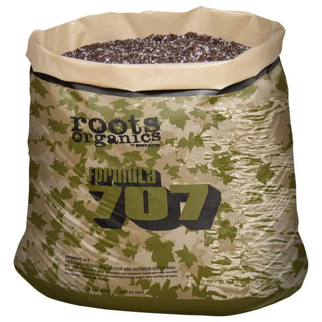 Alt view image 5 of 5 - Roots Organic Formula 3 Cubic Feet 707 Growing Mix Peat, Compost, Coco Lawn Garden Large Container Water Retention Potting Soil in 30 Gallon Grow Bag