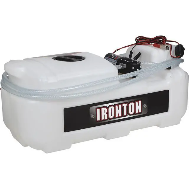 Alt view image 6 of 6 - ATV Spot Sprayer, 8 Gallon Capacity, 1 GPM, 12V, Santoprene and Viton Pump, 12 Ft Vertical Spray Reach, 11 Ft Hose, in-Line Switch, for ATV, UTV and Garden Tractor
