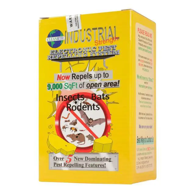 Alt view image 2 of 6 - CIN009 Industrial Electronic Pest Repelling System | Demands Insects, Bats, and Rodents to Flee