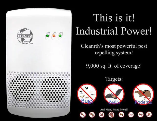 Alt view image 3 of 6 - CIN009 Industrial Electronic Pest Repelling System | Demands Insects, Bats, and Rodents to Flee