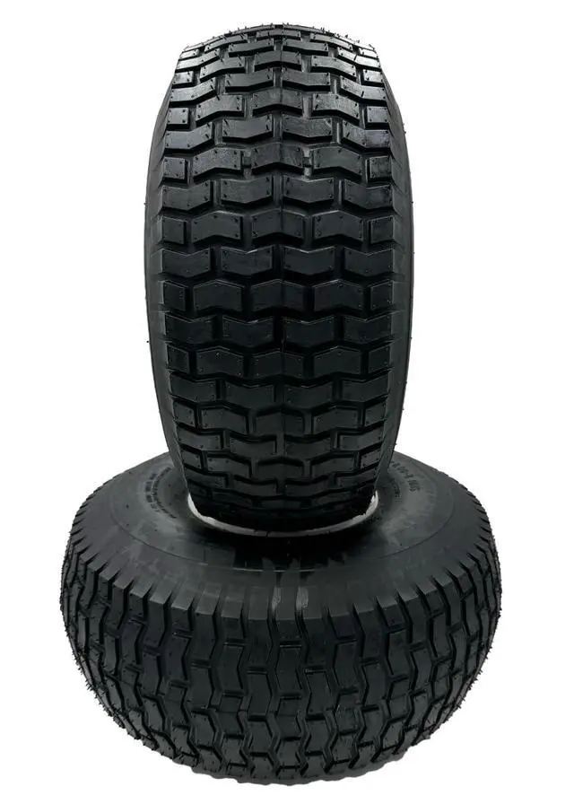 Alt view image 2 of 4 - 20x8.00-8 Gray Lawn Mower Wheel - Set of 2-3/4 Inch Axle, 2.90 Inch Hub