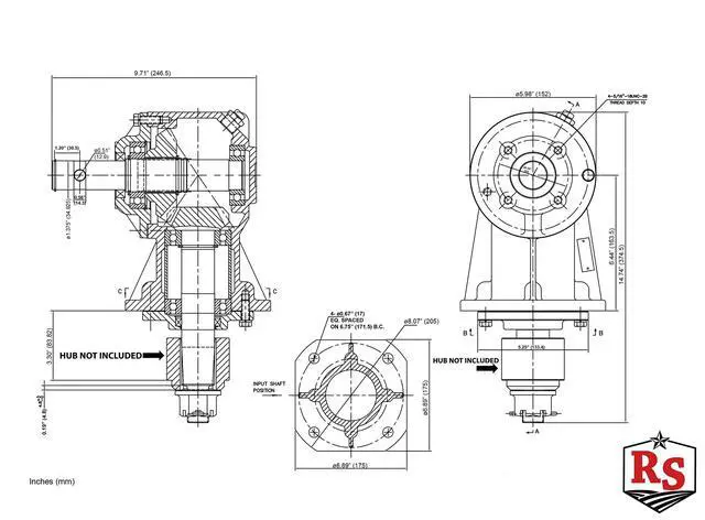 Alt view image 4 of 6 - Shear Bolt Gearbox 35-45HP by - Rotary Replacement Kit for Omni Gear RC30 with 5 Extra Shear Bolts, Lubricant Not Included