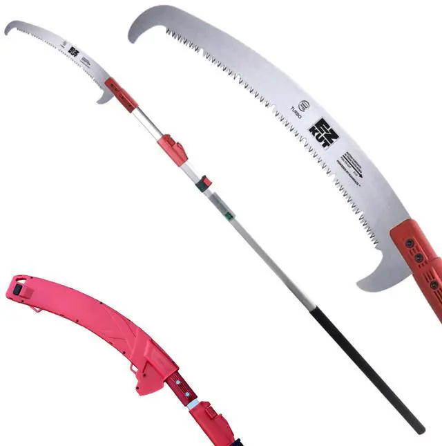Main image of Professional Pole Saw 20 Extendable - Manual Pole Saw for Tree Trimming. Branch Cutter with Double Hook for Branch Removal - Best Tree Pruner. Tree trimmer pole saw. Since 1988