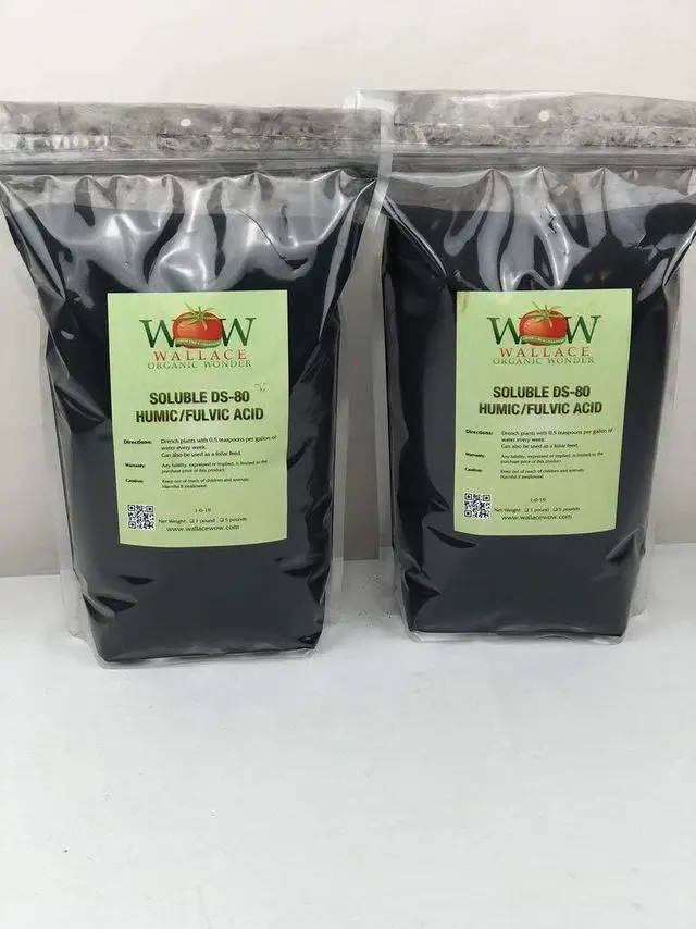 Main image of Wow Soluble DS-80 Humic and Fulvic Acid Organic Fertilizer (10 Pound)