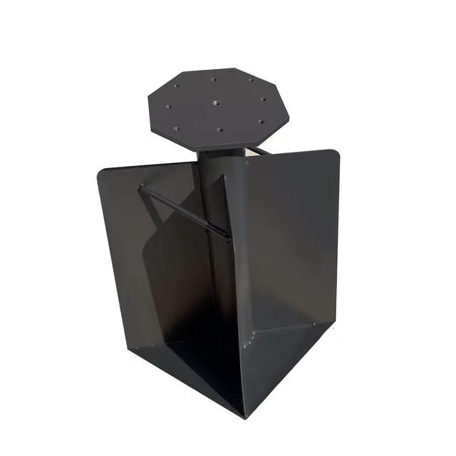 Alt view image 2 of 6 - Offset Patio Umbrella Base in Ground, 24.41"(H) X 11.42"(W)