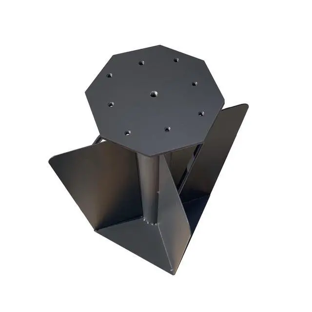 Alt view image 3 of 6 - Offset Patio Umbrella Base in Ground, 24.41"(H) X 11.42"(W)