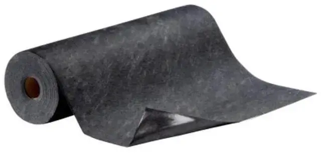 Main image of Grippy Floor Mat | Industrial Entrance Mat with Adhesive Backing | 3' x 100' Mat Runner | Black | GRP36200-BK