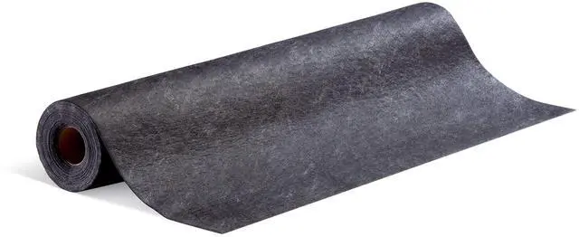 Main image of Grippy Floor Mat | Industrial Entrance Mat with Adhesive Backing | 4' x 50' Mat Runner | Black | GRP48201-BK