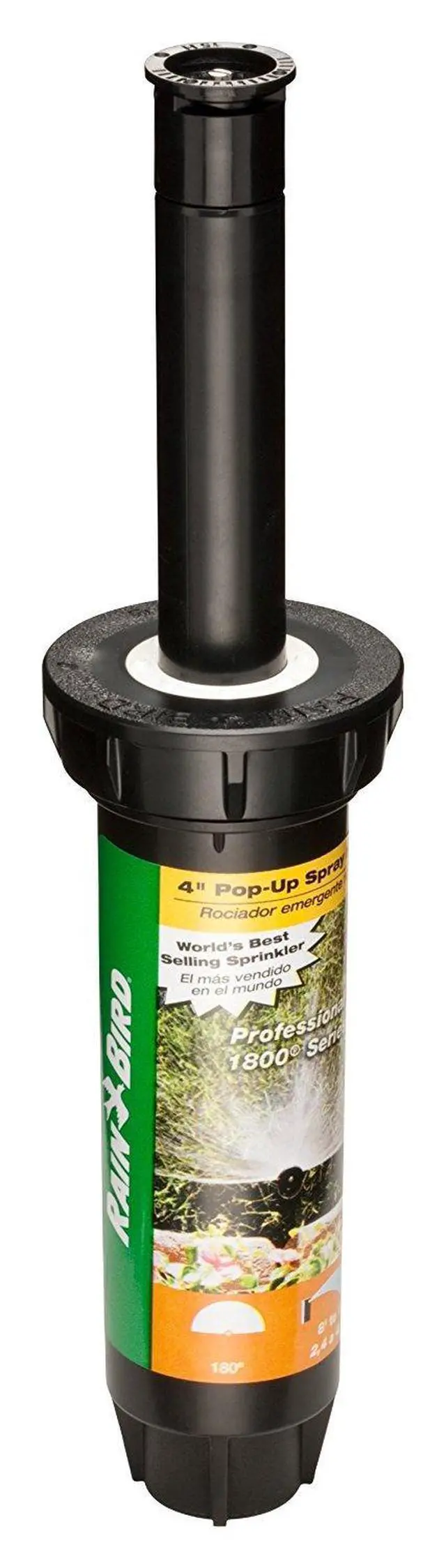 Alt view image 4 of 6 - Rainbird National Sls 1804HDS Professional Series 4-In. Pop-Up Sprinkler Head - Quantity 36