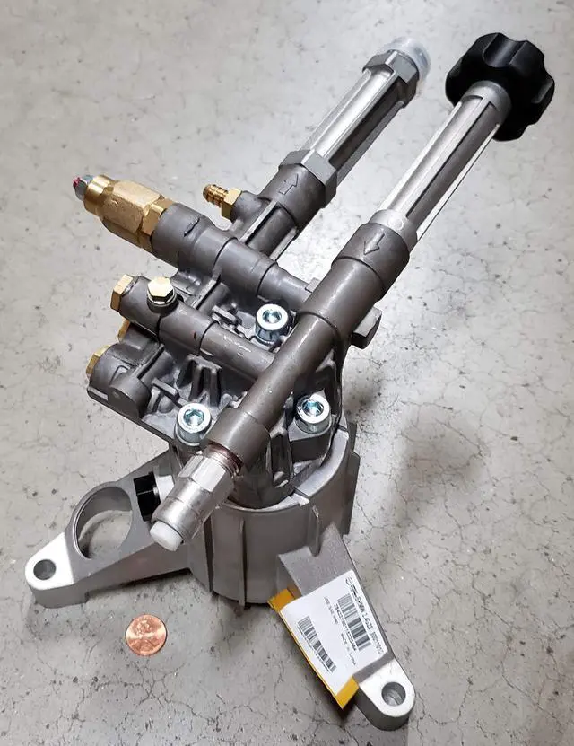 Main image of SRMW24G28-EZ Replacement Right-Handed Pump. 2800 PSI, 2.4 GPM, 173 Max Bar, Easy Start Valve, Thermal Relief Valve. Replacement Residential Pump. Non SX Right-Handed Pump