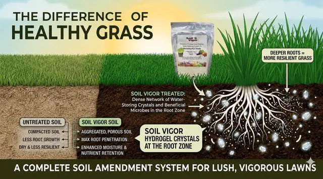Alt view image 4 of 6 - Commercial Grade Potassium Polyacrylate Water Crystals | Super Absorbent Polymer for Plants, Lawn & Agriculture (10 Pound)