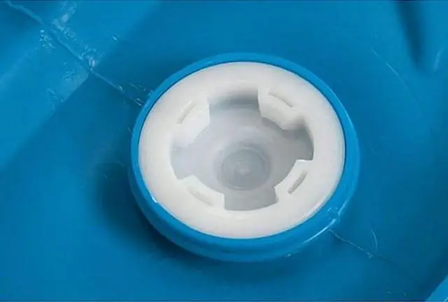 Alt view image 3 of 6 - 55 Gallon Blue Water Barrel | Solid Mold |2 Inch Bung Holes, Good for Long Term Drinking Water Use | BPA Free