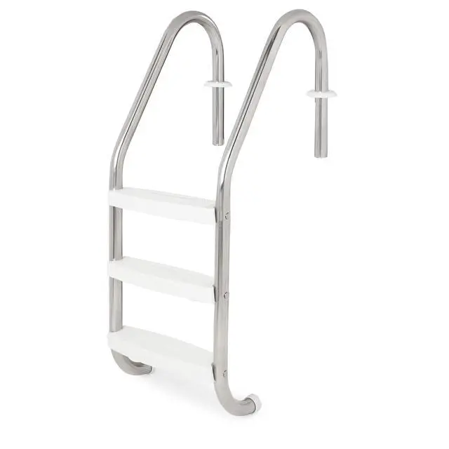 Main image of HYDROTOOLS Stainless Steel Pool Ladder Heavy Duty Swimming Step Accessory, In-Ground, 52.5"