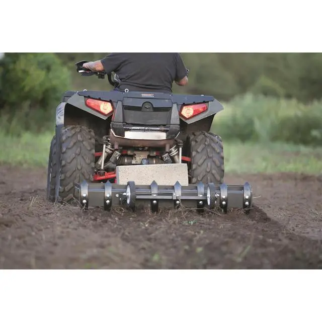 Alt view image 2 of 6 - Plow Attachment for Lawn Tractor and ATV, 48 Inches Tow-Behind UTV/ATV Plow