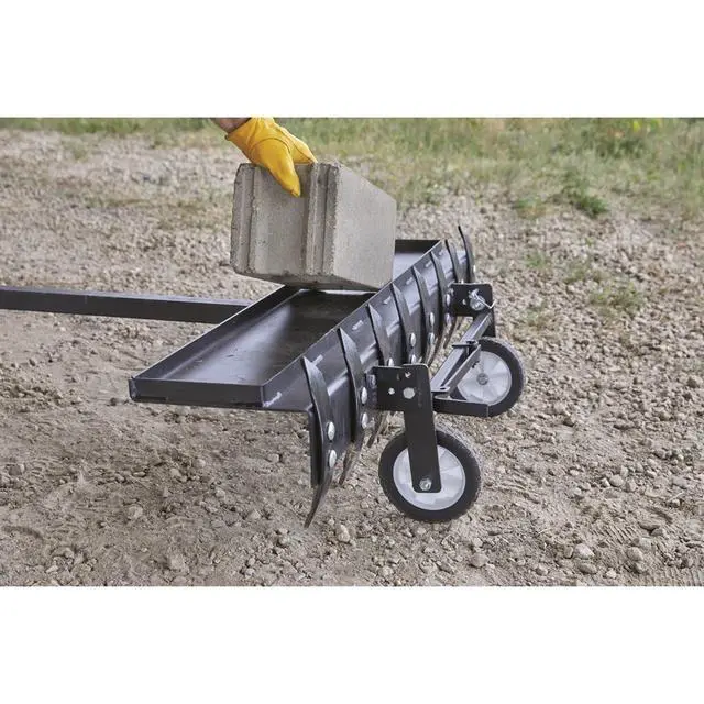 Alt view image 3 of 6 - Plow Attachment for Lawn Tractor and ATV, 48 Inches Tow-Behind UTV/ATV Plow
