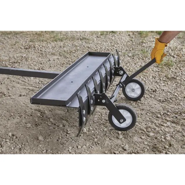 Alt view image 4 of 6 - Plow Attachment for Lawn Tractor and ATV, 48 Inches Tow-Behind UTV/ATV Plow