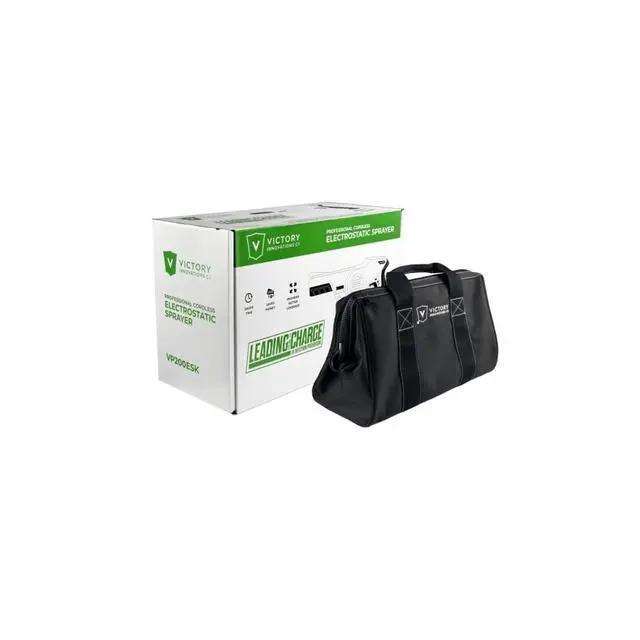 Alt view image 5 of 6 - Cordless Electrostatic Handheld Sprayer for Disinfectants and Sanitizers, 360° Coverage, 3-in-1 Nozzle, Easy Fill Tank Covers 2,800 Sq Ft, Green, 33.8 Fl Oz (Pack of 1), (VP200ESK)