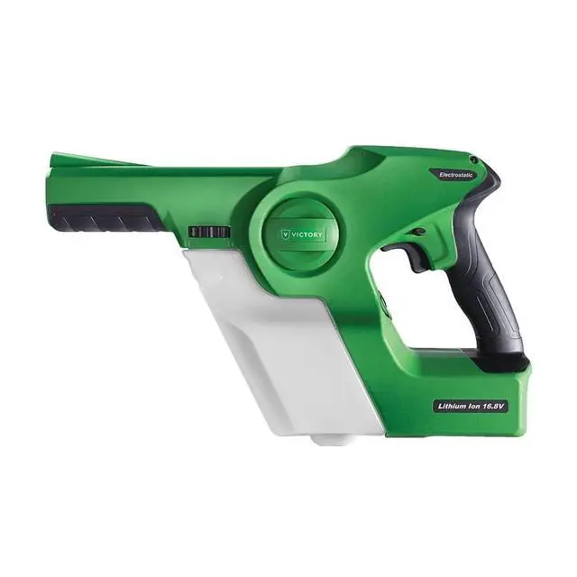 Alt view image 6 of 6 - Cordless Electrostatic Handheld Sprayer for Disinfectants and Sanitizers, 360° Coverage, 3-in-1 Nozzle, Easy Fill Tank Covers 2,800 Sq Ft, Green, 33.8 Fl Oz (Pack of 1), (VP200ESK)
