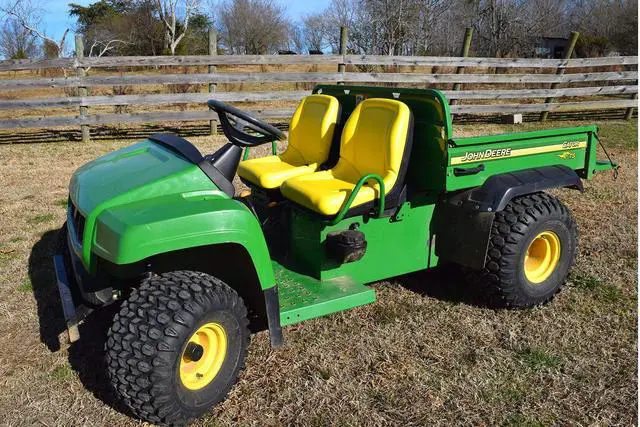 Alt view image 2 of 6 - (2 Seats) High Back Seat for John Deere Gator TX 4X2 TURF 4X2 HPX F725 VG11696