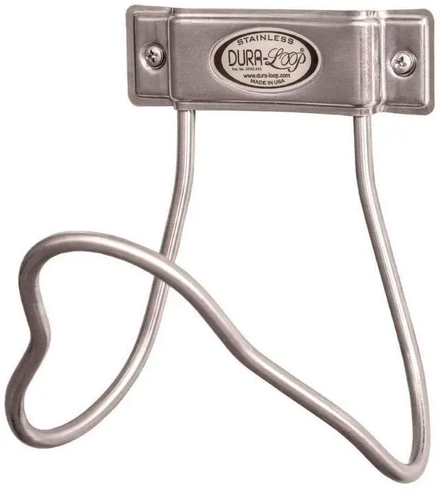Main image of Dura-Loop Stainless Steel Water Hose Hanger Large USA Made (Pack of 6)