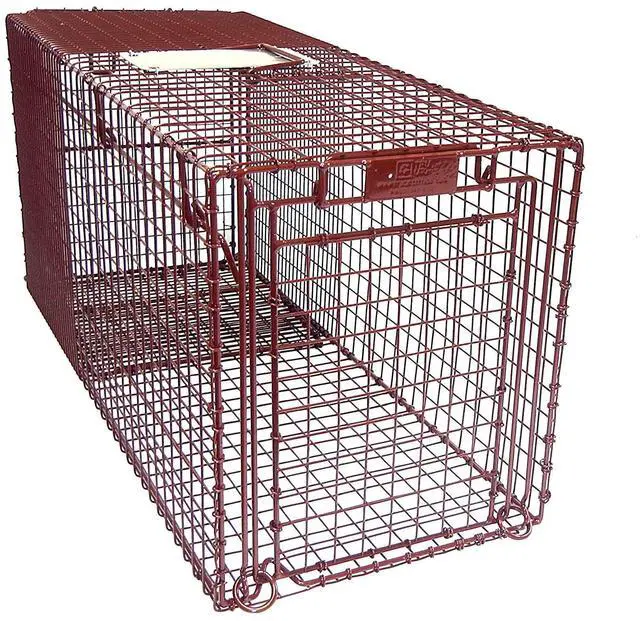 Main image of Tru Catch 30FCD Fat Cat Humane Live Animal Trap - Easy & Safe Catch & Release Animal Trap for Cats, Rabbits, & Other Small Animals - Durable & Humane TNR Trap - (30" L x 14" H x 12" W)