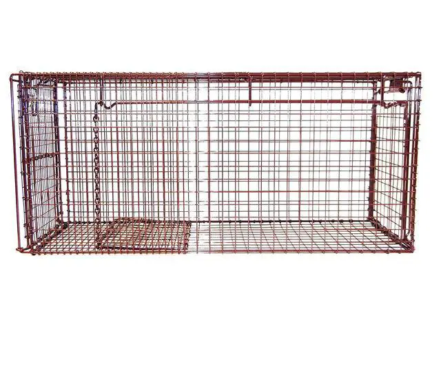 Alt view image 3 of 5 - Tru Catch 30FCD Fat Cat Humane Live Animal Trap - Easy & Safe Catch & Release Animal Trap for Cats, Rabbits, & Other Small Animals - Durable & Humane TNR Trap - (30" L x 14" H x 12" W)