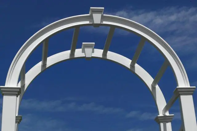 Alt view image 2 of 6 - Vienna 49" W x 91" H Vinyl Arbor