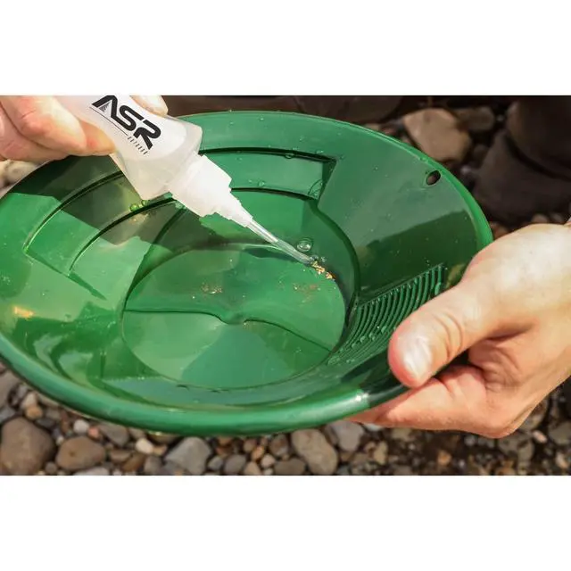 Alt view image 3 of 6 - 24pc Deluxe 50" Folding Sluice Box Kit with Backpack Gold Prospecting Tools, Brown