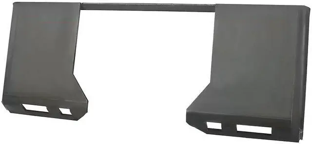 Main image of 1/2" Thick Quick Tach Cut Out Mount Plate, Steel Skid Steer Quick Tach Attachment Adapter Plate Compatible with Bobcat, Kubota Tractors with One Year