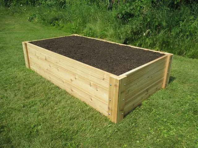 Alt view image 3 of 5 - Deep Root Cedar Raised Bed Garden Kit
