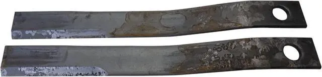 Alt view image 2 of 6 - OEM 57189KT (57189-2 Blade Set) 26.5" Brushbull Series Rotary Cutter - Genuine Replacement Blade Kit - Fits Model BB72, BB72X, BB84, BB84X Brushbull and RC6 Standard Cutter
