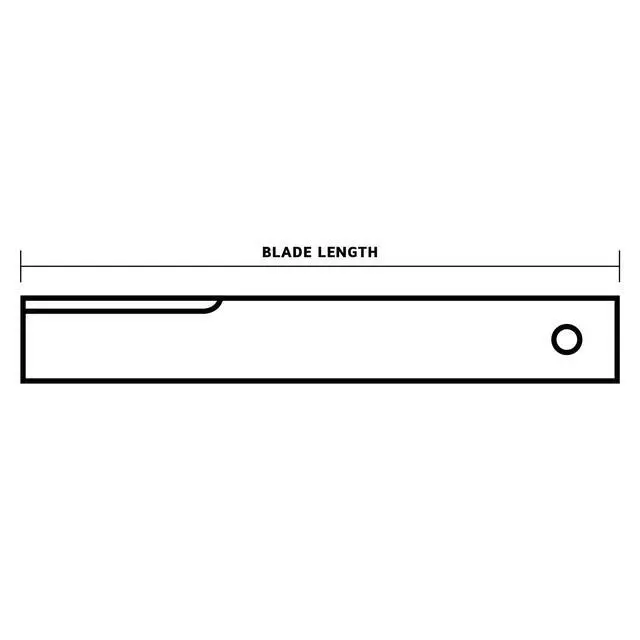 Alt view image 6 of 6 - OEM 57189KT (57189-2 Blade Set) 26.5" Brushbull Series Rotary Cutter - Genuine Replacement Blade Kit - Fits Model BB72, BB72X, BB84, BB84X Brushbull and RC6 Standard Cutter