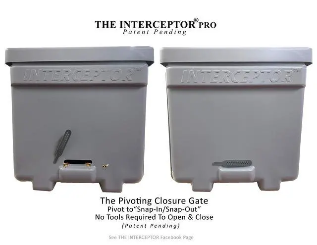 Alt view image 5 of 6 - Honeybee Swarm Trap- PRO Complete Kit ASSEMBLED With Frames, Foundation, Lure & REAL Beeswax Coating (also includes tree strap & hooks)