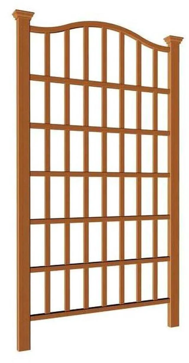 Main image of Concord 54"W x 90"H Composite Vinyl Trellis