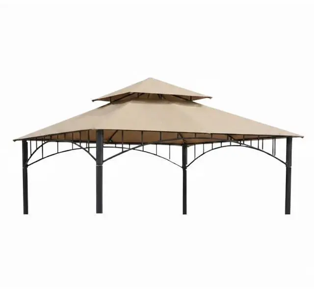 Main image of Durable 350 Replacement Canopy Top Compatible with Summer Veranda 10 ' x 10' Gazebo Models L-GZ093PST, G-GZ093PST, TGZ093 - Beige