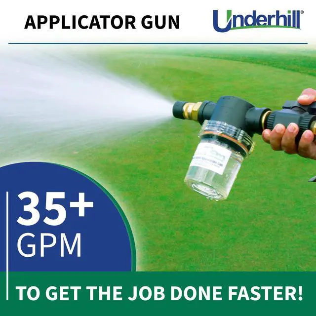 Alt view image 3 of 5 - PelletPro Applicator Gun for Garden Hose, Wetting Agent and Lawn Fertilizer Hose End Sprayer with Nozzle, Spray Bottles, A-PPWA50K