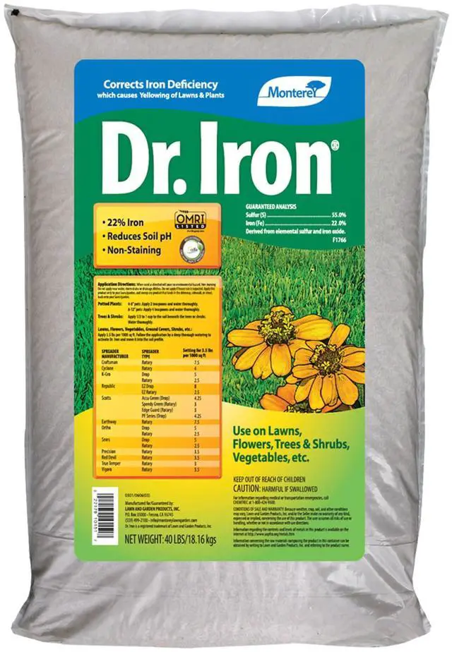 Main image of Dr. Iron - Corrects Iron Deficiency - 40 Pound Bag