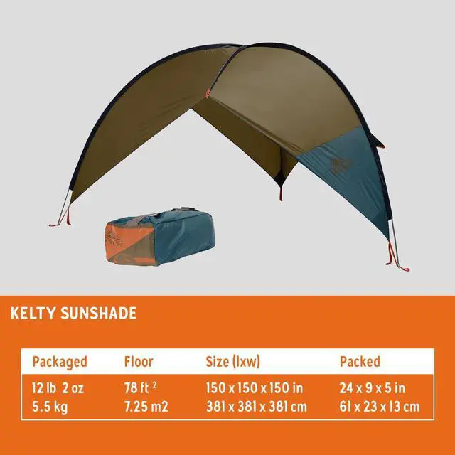 Alt view image 2 of 6 - Sunshade Pop Up Portable Shade UV Shelter for Beach Trips, Soccer Games, Backyard, Camping, Adjustable Side Wall, Wind Protection, 2024 Model