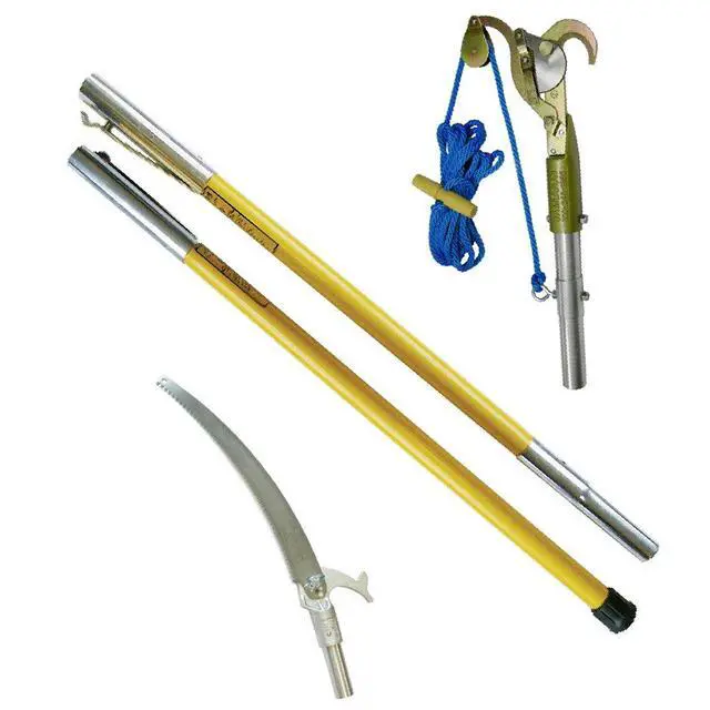 Main image of FG-6PKG-1 FG-Series Manual Pole Saw and Tree Pruner with Two 6-Foot Fiberglass Poles