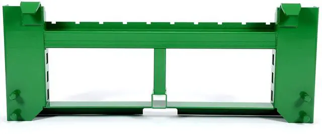 Alt view image 5 of 6 - Pallet Fork Frame Attachments Compatible with John Deere Loaders 200 300 400 500 Series Skid Steer Receiver Hitch Rated 3000 LB