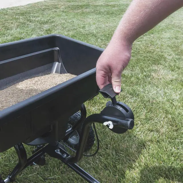 Alt view image 3 of 6 - Tow-Behind Broadcast Spreader - 85-Lb. Capacity, Model Number 45-0530