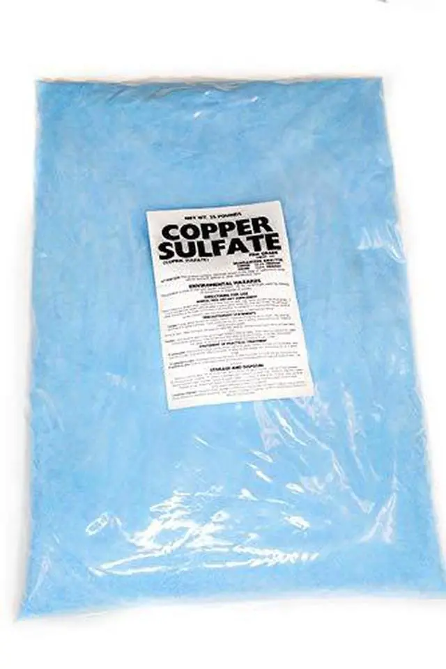 Alt view image 2 of 4 - Copper Sulfate Fine Crystals 25lb Bag