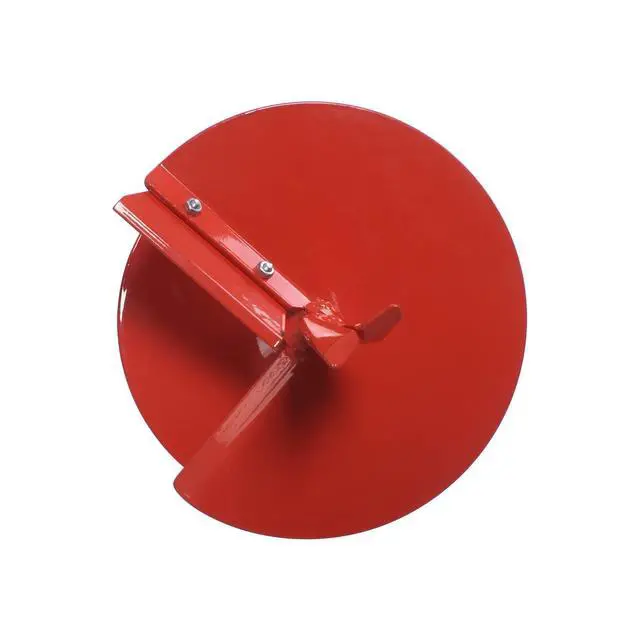 Alt view image 5 of 5 - 12 Inch Diameter 36 Inch Long Earth Auger Bit with Fishtail Point and Patent Shock Spring
