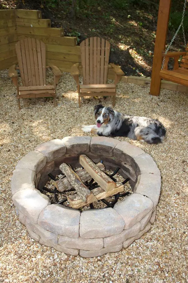 Alt view image 3 of 5 - Wagon Wheel Firewood Grate for Fire Pit - Made in the USA (24 Inch)