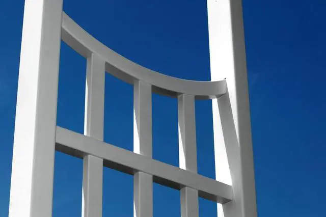Alt view image 5 of 6 - Florence 49"W x 94"H Vinyl Arbor